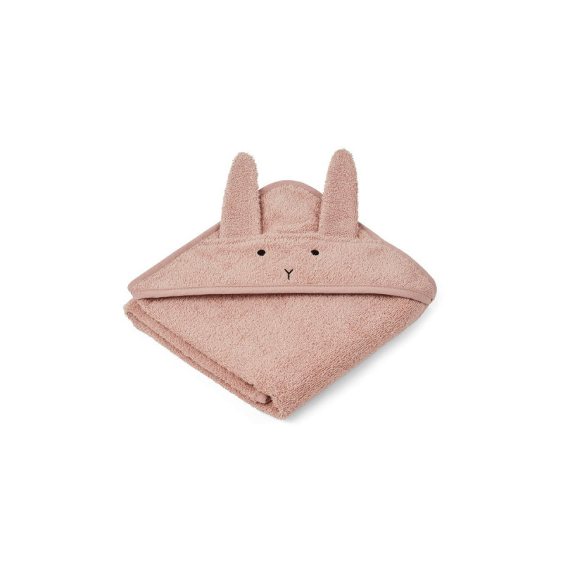 Petite Cape de Bain lapin Rose - Liewood