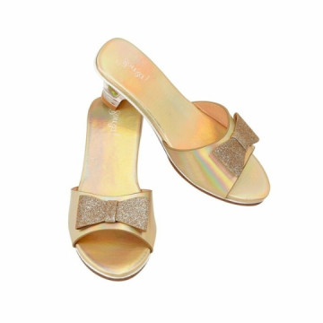 Mules talons emmeline - or...