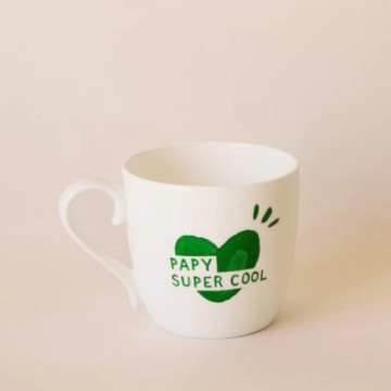Mug coeur vert sapin...