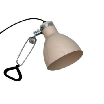 Lampe clip loft - rose nude...