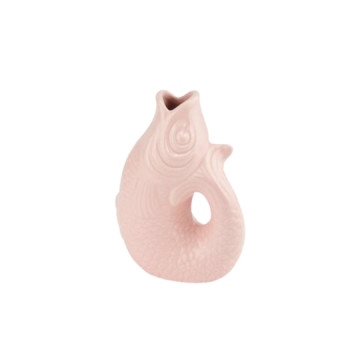 Vase poisson rose - Petit...