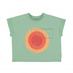 T-shirt kid & ado - vert "La Playa" - Piupiuchick