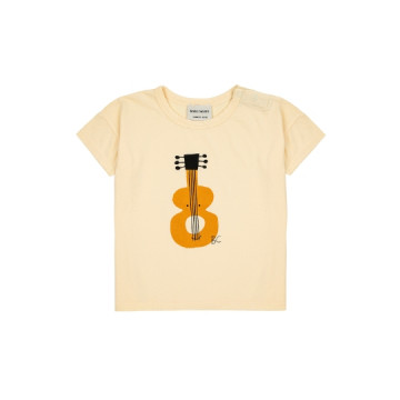 T-Shirt baby - jaune pastel...