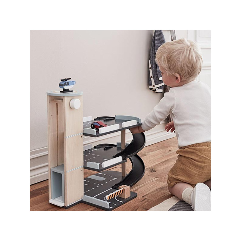 Garage Aiden en Bois à 3 étages - KidsConcept