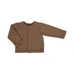 Cardigan Camomille baby - toffee - Poudre Organic