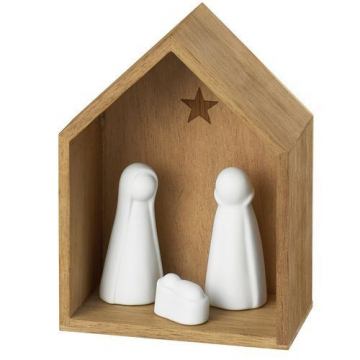Crèche en Bois et Porcelaine - Räder
