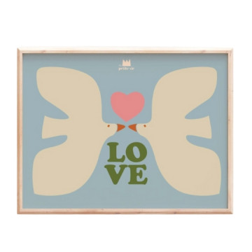 Affiche - les oiseaux de...