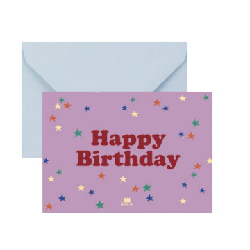 Carte - happy birthday...