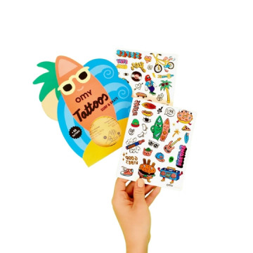 Planche de tatouages - surf...