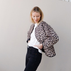 Veste Jody - léopard - la sélection little&tall