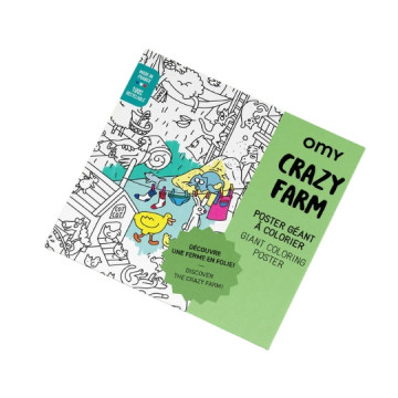 Poster géant à colorier et...