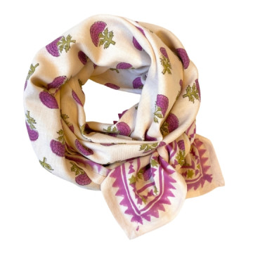 Foulard Latika - florets...