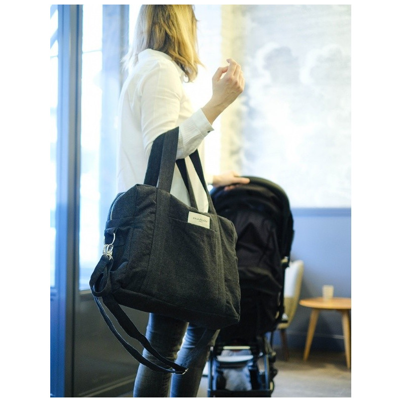 Sac à Langer Darcy Noir - Rive Droite