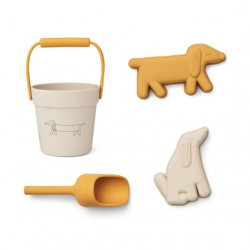 Mini kit de plage - dog / sandy - Liewood