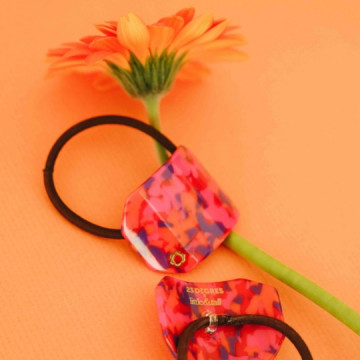 Élastique plaque - violet...