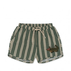 Short de bain enfant - pasture stripe - Konges Slojd