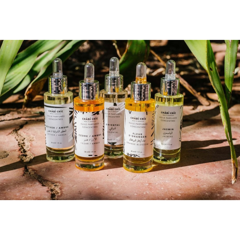 Huile a brûler parfum Oriental - Chabi Chic