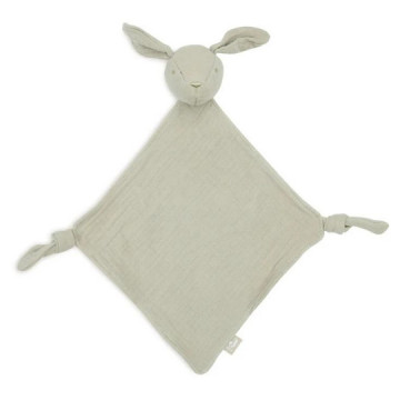 Doudou lapin attache tétine...