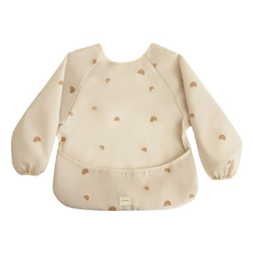 Bavoir à manches - rainbows...