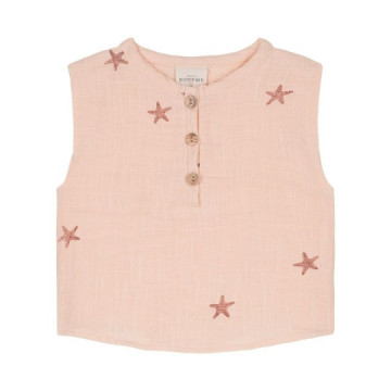 Blouse enfant Roman rose...