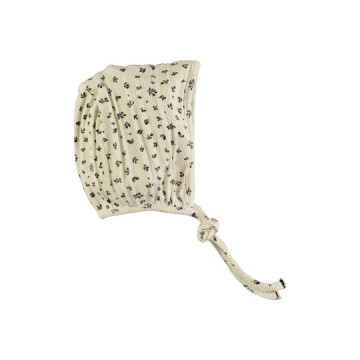 Bonnet bébé - écru imprimé...