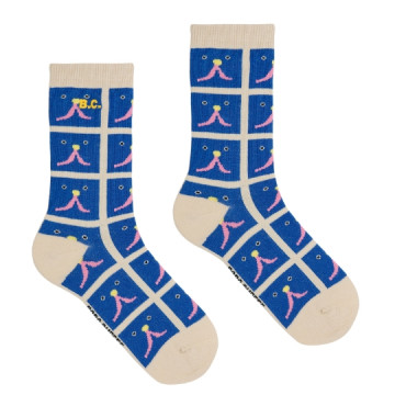 Chaussettes bleues enfant -...