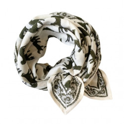 Foulard Latika - bengale eucalyptus - Apaches Collections