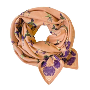 Foulard Latika - cerisier...