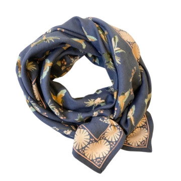 Foulard Latika - cerisier...
