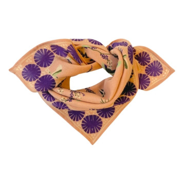 Foulard Manika - cerisier...