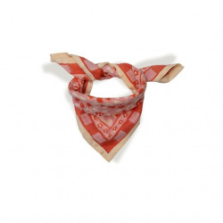 Foulard petit pattern - rose/rouge - Love Explorers