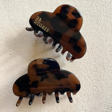 Pince mini nuage - marron -...