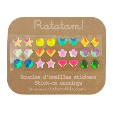 Lot 12 boucles d'oreilles...