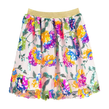 Jupe paradis à sequins -...
