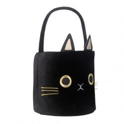 Sac à bonbons chat - noir - Mimi et Lula