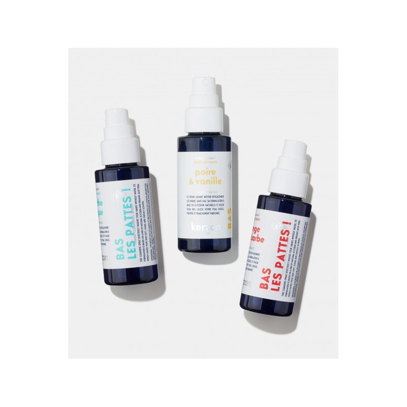 Spray Lavant Main Orange et Rhubarbe - Kerzon Paris