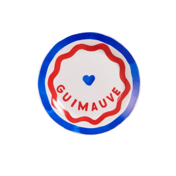 Assiette - guimauve - Emoi...