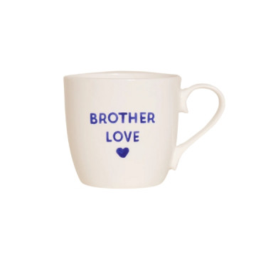 Mug brother love - bleu -...