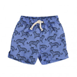 Short de bain enfants - bleu / tigres - Piupiuchick