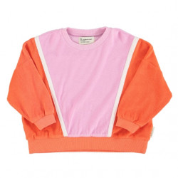 Sweatshirt ado - orange / lavande - Piupiuchick