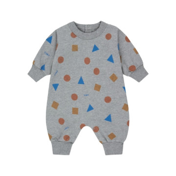 Combinaison bébé - gris /...