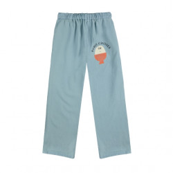 Pantalon enfant morning egg - bleu clair - Bobo Choses