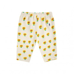 Pantalon bébé all over sunflower - beige - Bobo Choses