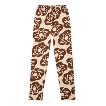Pantalon droit imprimé...