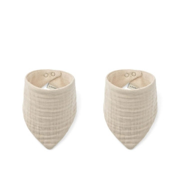Lot de 2 bavoirs Andrea -...
