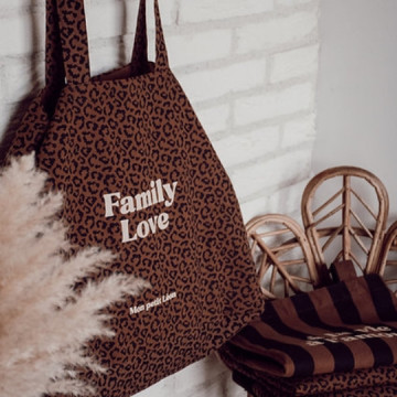 Sac cabas XXL - léopard...