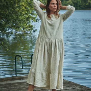 Robe Gaura femme - almond...