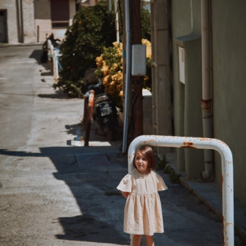Robe Lilas enfant - sun...