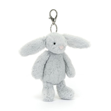 Porte-clés lapin argent -...