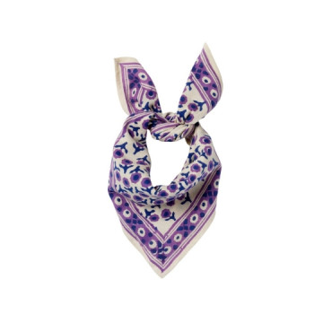 Petit foulard Isha - cassis...